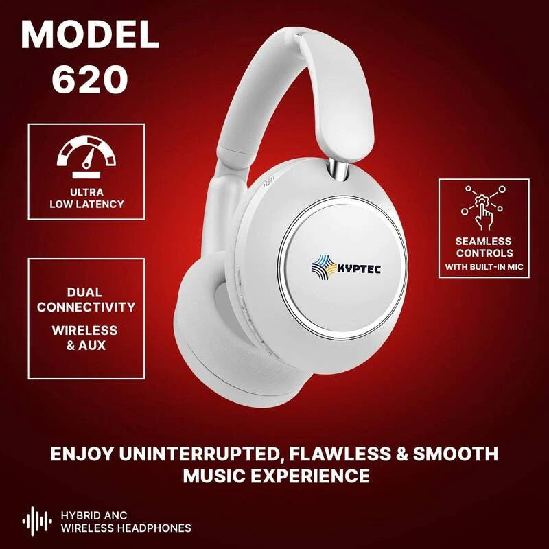 kyptec 620 premium noise cancelling headphones for long listening comfort