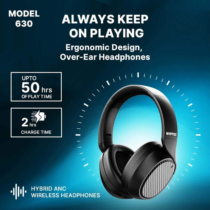 kyptec 630 luxury over ear headphones with modern design