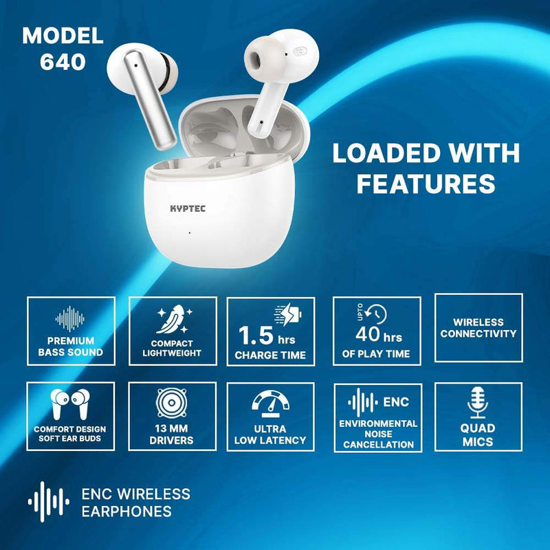 kyptec 640 noise reducing earphones for distraction free music