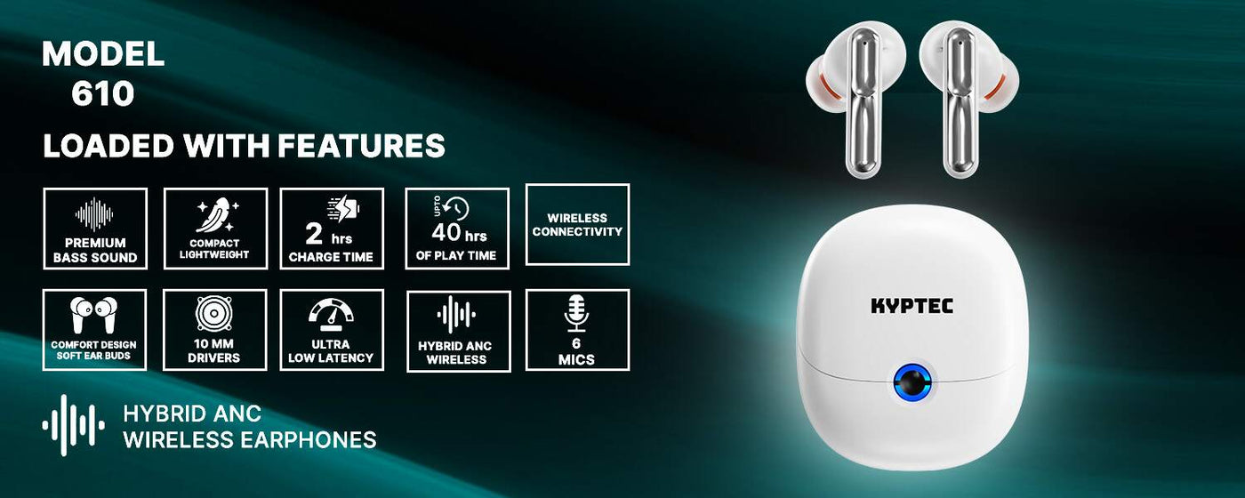 kyptec 610 high fidelity earphones delivering rich audio clarity