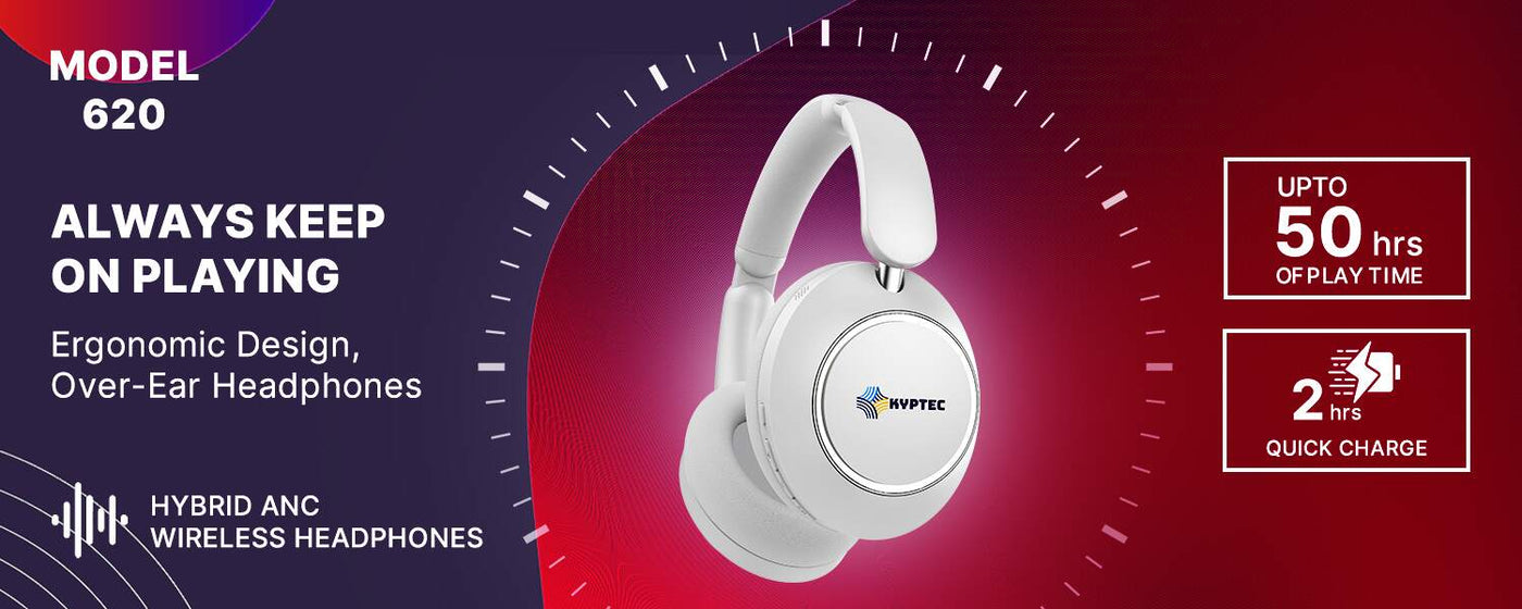 kyptec 620 noise cancelling headphones crafted for travel use