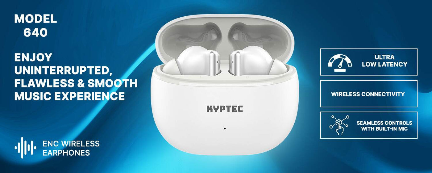 kyptec 640 high performance earphones with clean sound separation