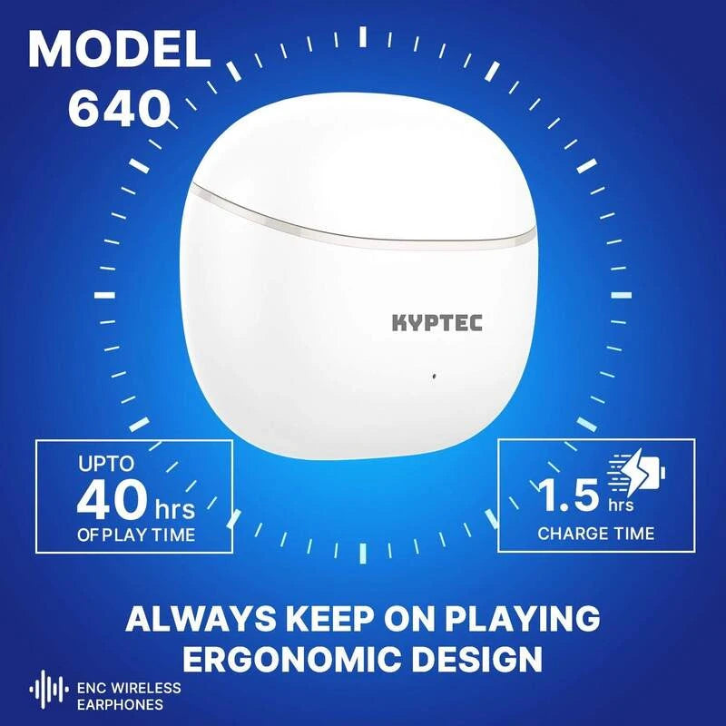 kyptec 640 high performance earbuds with clean audio separation